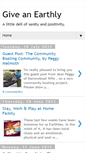 Mobile Screenshot of giveanearthly.blogspot.com