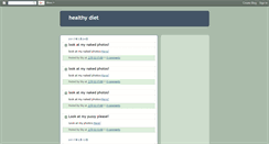 Desktop Screenshot of healthydiet-sky.blogspot.com