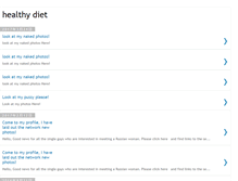 Tablet Screenshot of healthydiet-sky.blogspot.com