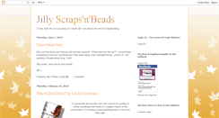 Desktop Screenshot of jillyscrapsnbeads.blogspot.com