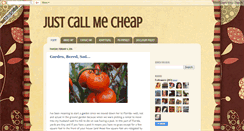 Desktop Screenshot of justcallmecheap.blogspot.com