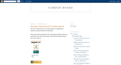 Desktop Screenshot of camdenbooks.blogspot.com
