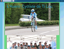 Tablet Screenshot of lavenircyclistedetilou.blogspot.com