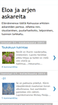 Mobile Screenshot of eloajaarjenaskareita.blogspot.com