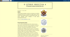 Desktop Screenshot of istoriafrancmasoneriei.blogspot.com