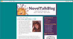 Desktop Screenshot of noveltalkblog.blogspot.com