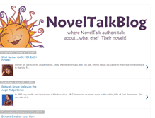 Tablet Screenshot of noveltalkblog.blogspot.com