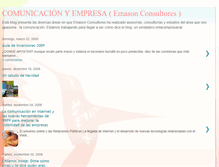 Tablet Screenshot of enlacempresarial.blogspot.com