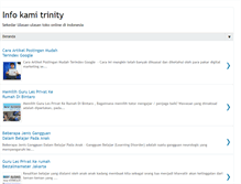 Tablet Screenshot of infokami-trinity.blogspot.com