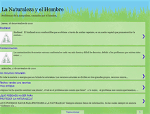 Tablet Screenshot of naturalezaysociedad.blogspot.com