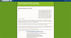 Desktop Screenshot of femaleejaculate-maleejaculate.blogspot.com