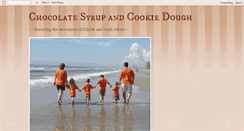 Desktop Screenshot of chocolatesyrupandcookiedough.blogspot.com