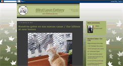 Desktop Screenshot of blindlovecats.blogspot.com