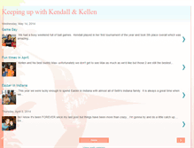Tablet Screenshot of kendallandkellen.blogspot.com
