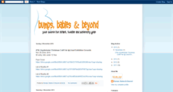 Desktop Screenshot of bumpsbabiesbeyond.blogspot.com