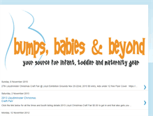 Tablet Screenshot of bumpsbabiesbeyond.blogspot.com