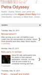 Mobile Screenshot of petraodyssey.blogspot.com