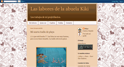 Desktop Screenshot of laslaboresdelaabuelakiki.blogspot.com