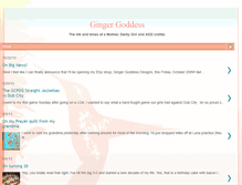 Tablet Screenshot of gingergoddess.blogspot.com