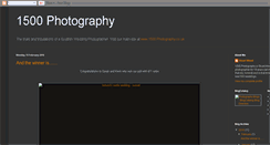 Desktop Screenshot of 1500photography.blogspot.com