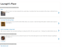 Tablet Screenshot of lauragirlsplace.blogspot.com