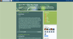 Desktop Screenshot of 2010pcccostaricateam.blogspot.com