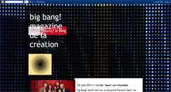 Desktop Screenshot of bigbangmagazinedelacration.blogspot.com