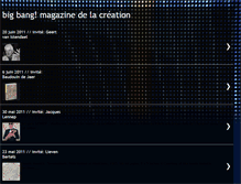 Tablet Screenshot of bigbangmagazinedelacration.blogspot.com