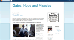 Desktop Screenshot of gateshopeandmiracles.blogspot.com