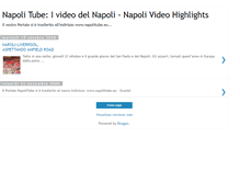 Tablet Screenshot of napoli-tube.blogspot.com