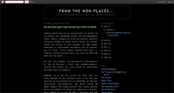 Desktop Screenshot of non-places-no-ways-out.blogspot.com