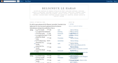 Desktop Screenshot of beligneuxleharas.blogspot.com