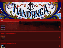 Tablet Screenshot of mandynga.blogspot.com