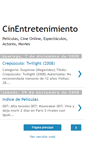 Mobile Screenshot of cinentretenimiento.blogspot.com