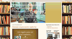 Desktop Screenshot of encuentrotecnologicosalta.blogspot.com