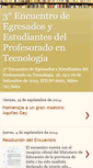 Mobile Screenshot of encuentrotecnologicosalta.blogspot.com