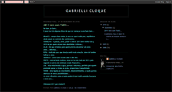 Desktop Screenshot of gabriellicloque.blogspot.com