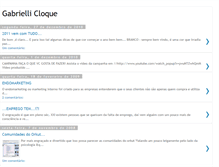 Tablet Screenshot of gabriellicloque.blogspot.com
