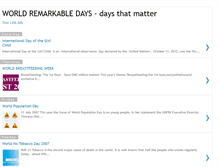 Tablet Screenshot of daysthatmatter.blogspot.com