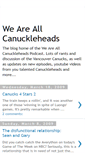 Mobile Screenshot of canucklehead666.blogspot.com