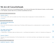 Tablet Screenshot of canucklehead666.blogspot.com