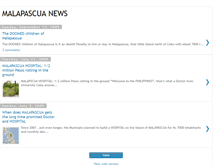 Tablet Screenshot of malapascua-news.blogspot.com