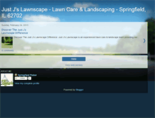 Tablet Screenshot of justjslawnscape.blogspot.com
