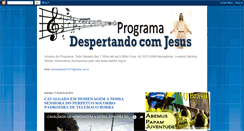 Desktop Screenshot of despertandocomjesus2010.blogspot.com