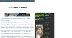 Desktop Screenshot of leafgreenpokemon.blogspot.com