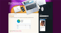 Desktop Screenshot of deadsecretaries.blogspot.com