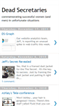 Mobile Screenshot of deadsecretaries.blogspot.com