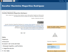 Tablet Screenshot of escultormaximiniomagarinos.blogspot.com