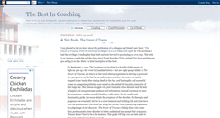 Desktop Screenshot of bestincoaching.blogspot.com