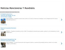Tablet Screenshot of blogmoncionero.blogspot.com